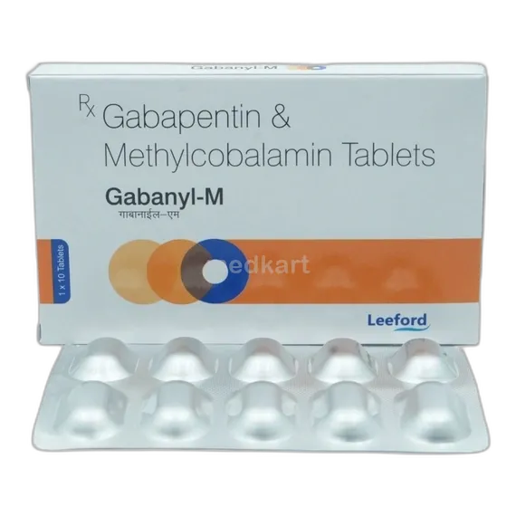 gabanyl m tablet 10's